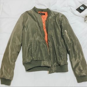 Puffy Bomber Jacket